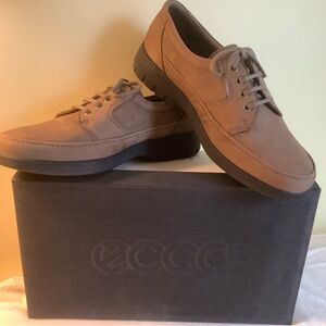 Ecco Men's Brown Leather Oxfords
